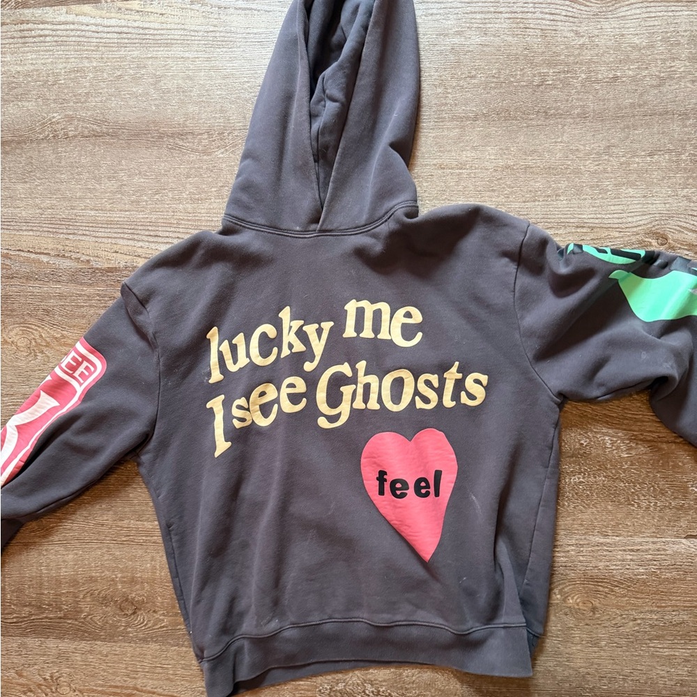 Yeezy “Lucky Me I see Ghost” Hoodie Real
